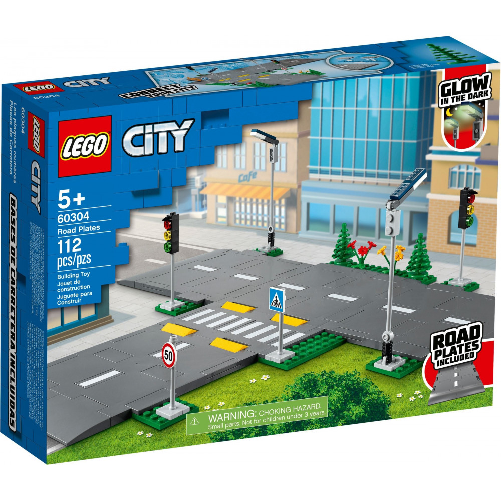 LEGO CITY 60304 Płyty drogowe