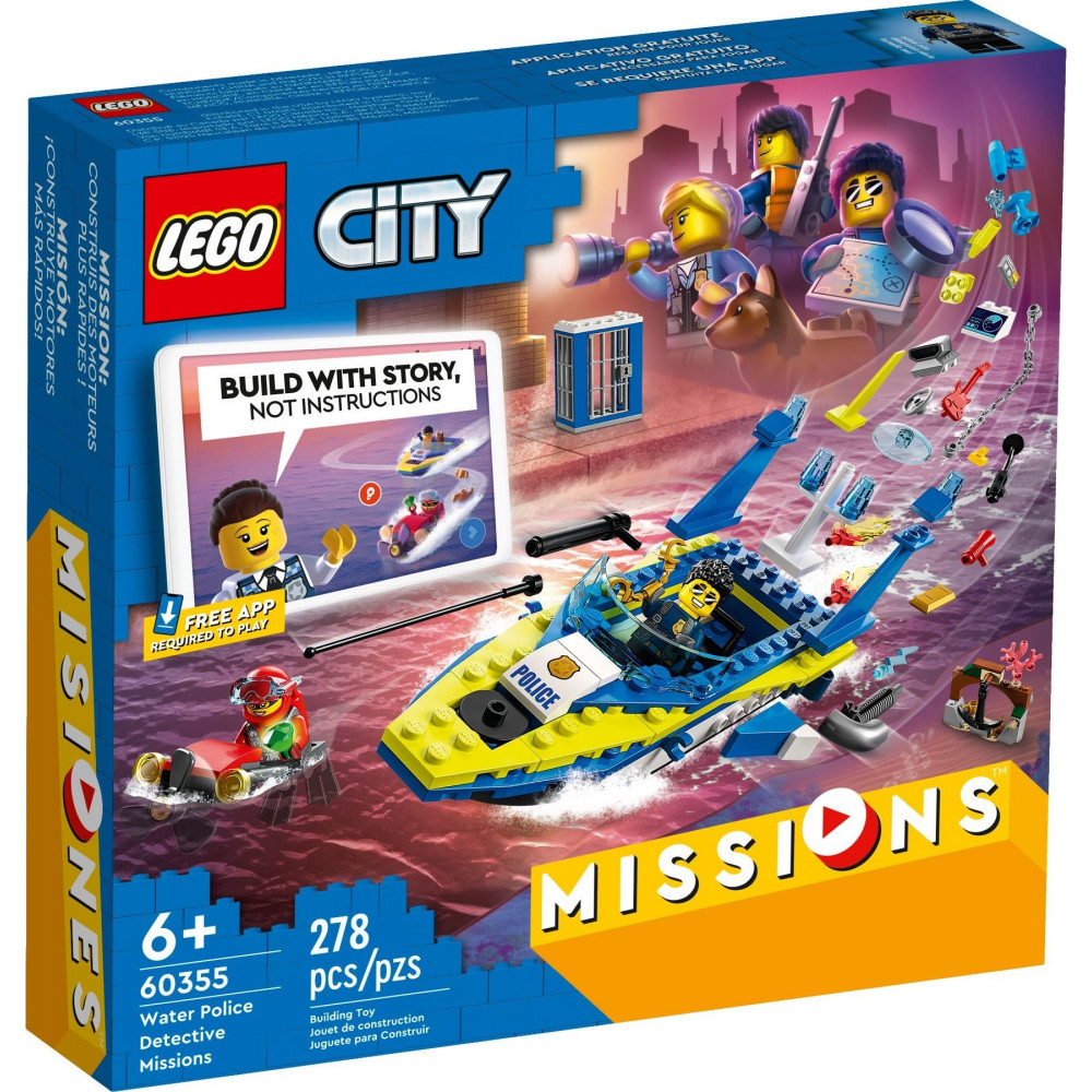 LEGO CITY 60355 Śledztwa wodnej policji