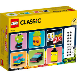 LEGO CLASSIC 11027 Kreatywna zabawa neonowymi kolorami
