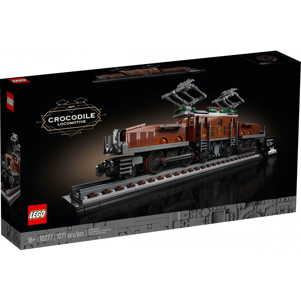 LEGO ICONS 10277 Lokomotywa Crocodile