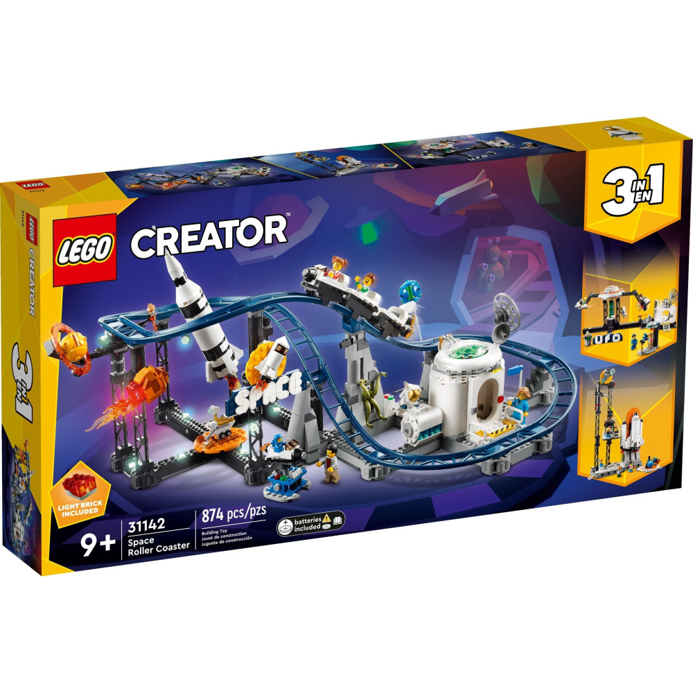 LEGO CREATOR 31142 Kosmiczna kolejka górska