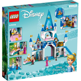 LEGO DISNEY 43206 Zamek Kopciuszka i księcia z bajki