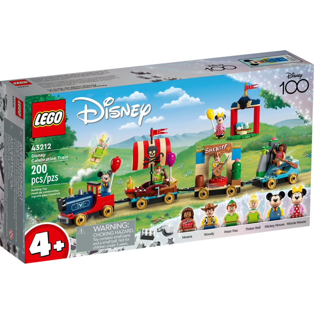 LEGO DISNEY 43212 Disney - pociąg pełen zabawy