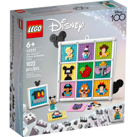 LEGO DISNEY 43221 100 lat kultowych animacji Disneya
