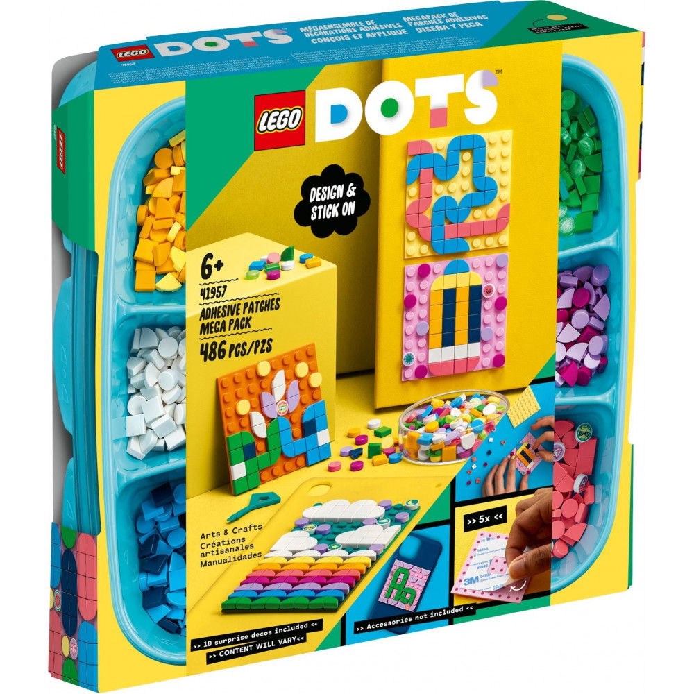 LEGO DOTS 41957 Megazestaw nalepek