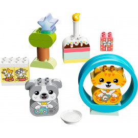LEGO DUPLO 10977 Mój pierwszy szczeniak i kotek z odgłosami