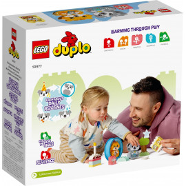 LEGO DUPLO 10977 Mój pierwszy szczeniak i kotek z odgłosami