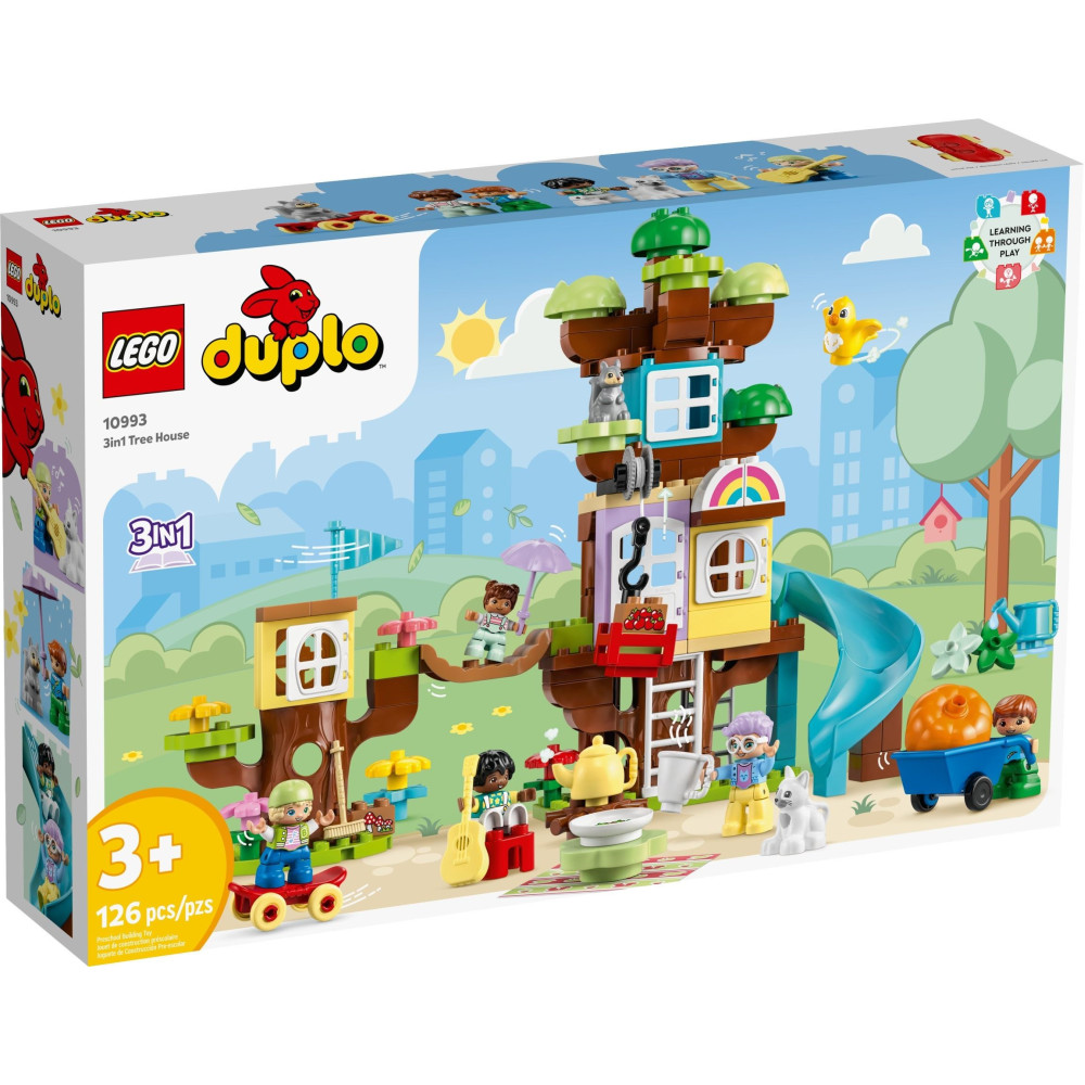 LEGO DUPLO 10993 Domek na drzewie 3 w 1