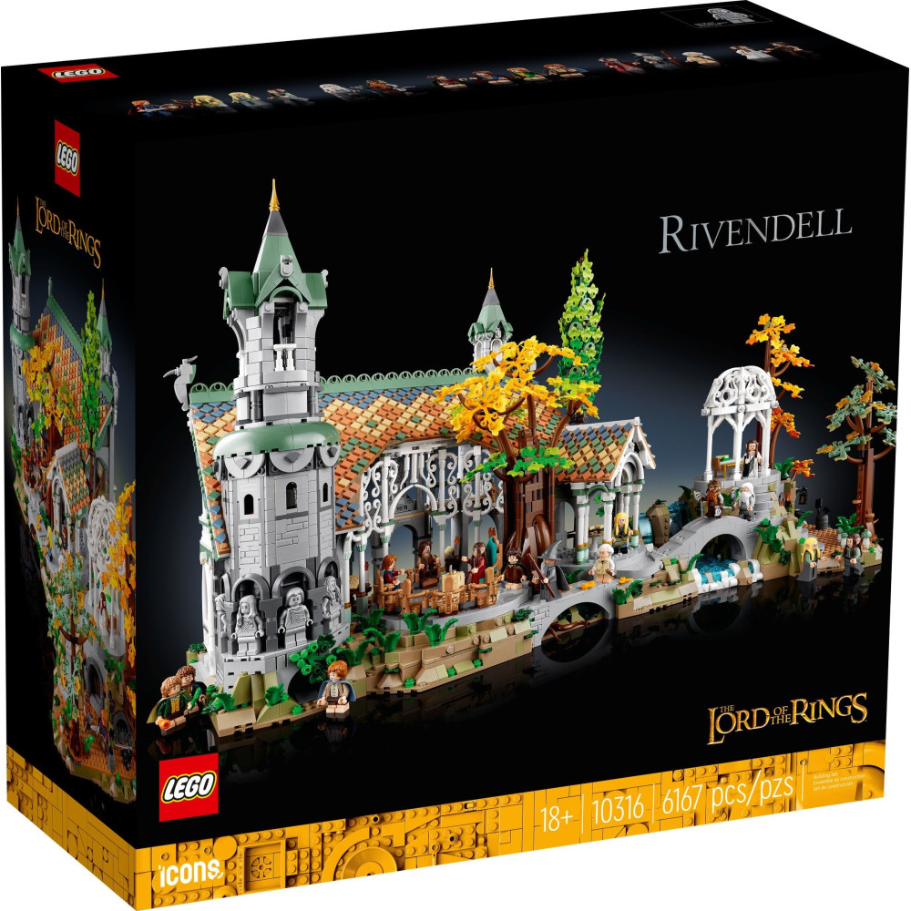 LEGO ICONS 10316 Władca Pierścieni: Rivendell