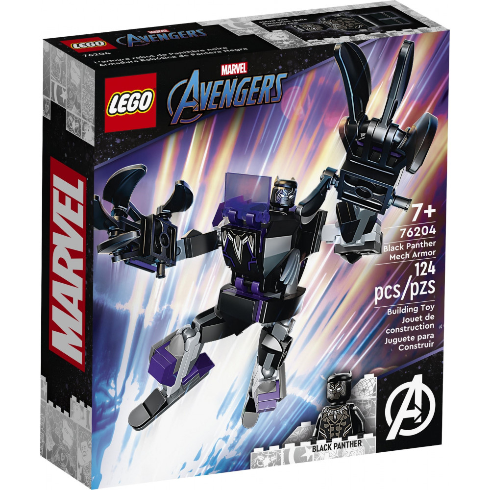 LEGO MARVEL 76204 Mechaniczna zbroja Czarnej Pantery