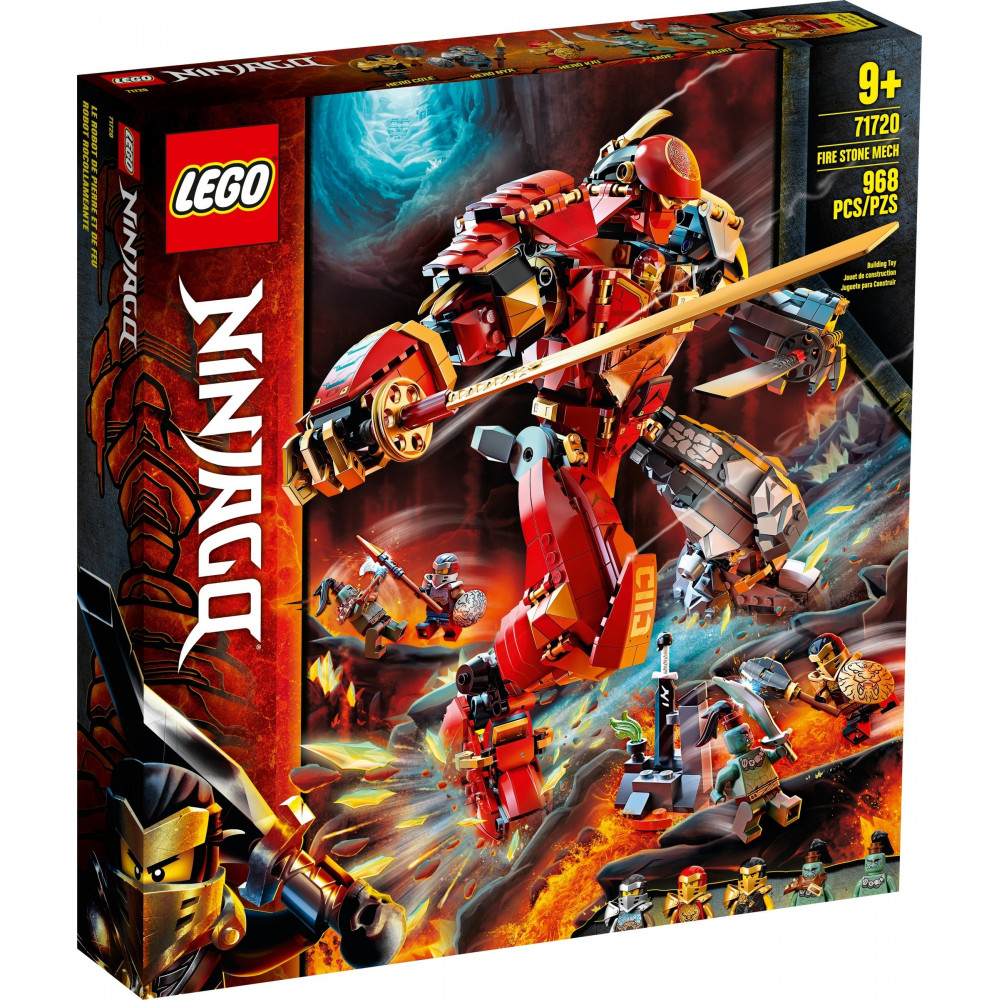 LEGO NINJAGO 71720 Mech z ognia i kamienia