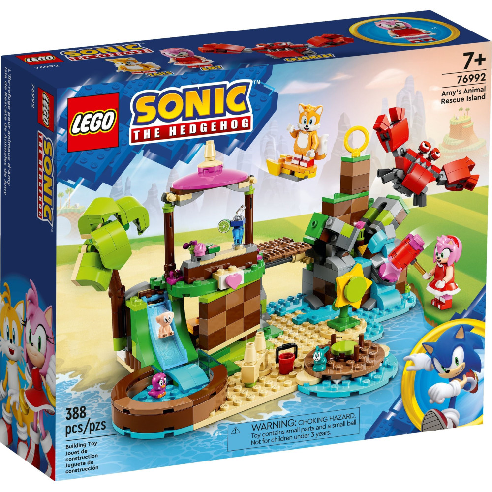 LEGO SONIC THE HEDGEHOG 76992 Wyspa dla zwierząt Amy