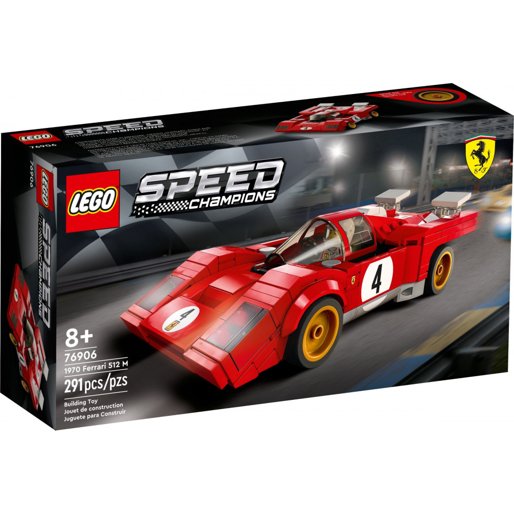LEGO SPEED CHAMPIONS 76906  1970 Ferrari 512 M