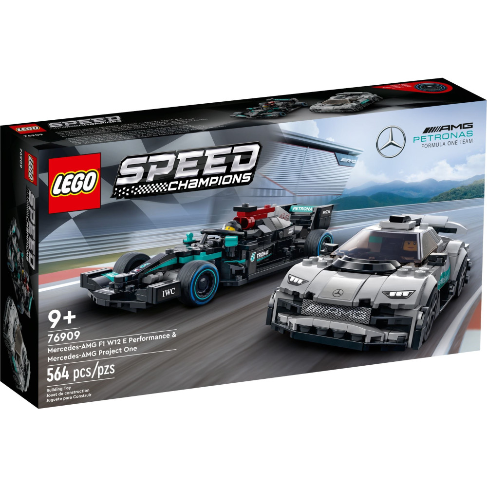LEGO SPEED CHAMPIONS 76909 Mercedes-AMG F1 W12 E Performance i Mercedes-AMG ONE