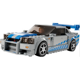 LEGO SPEED CHAMPIONS 76917 Nissan Skyline GT-R (R34) z filmu „Za szybcy, za wściekli”