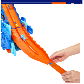 HOT WEELS  Zestaw T-Rex Mega Transporter 2w1 HNG50